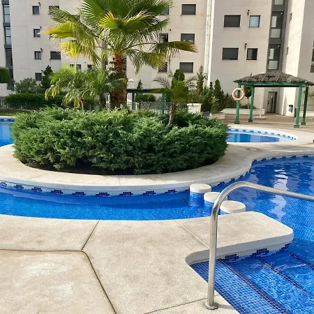 アパート Gemelos 24 Cala De Finestrat. Vistas Al Mar. ベニドルム